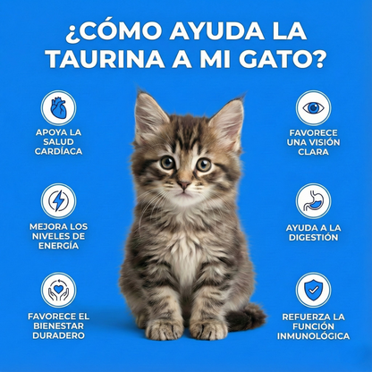 PureTaurine+ - Nº 1 recomendado por veterinarios