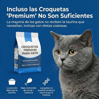PureTaurine+ - Nº 1 recomendado por veterinarios