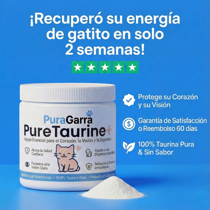 PureTaurine+ - Nº 1 recomendado por veterinarios