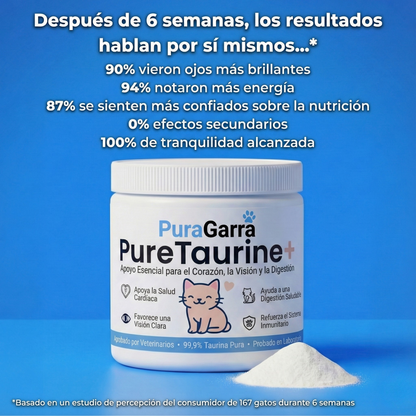 PureTaurine+ - Nº 1 recomendado por veterinarios